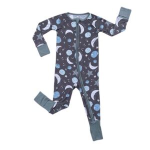Little Sleepies To the Moon & Back Zippy size 6-12 Months